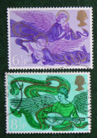 Natale Weihnachten Xmas Noel Kerst (Mi 692-693) 1975 Used Gebruikt Oblitere ENGLAND GRANDE-BRETAGNE GB GREAT BRITAIN - Usati