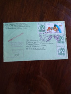 Reg Letter.small Packet.cuba.argentina.1994.boxing.c.am.games.yv3341.2474*3.e8 Reg Post Conmen 2 P.e14 3+. - Pugilato