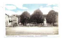Pont De Vaux - Promenade Des Champs Elysées - Buste De Chaintreuil - 412 - Pont-de-Vaux