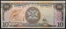 Trinitad Et Tobago - 10 Dollars - 2016 - PICK 57b - NEUF - Trinidad Y Tobago