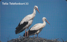 Schweden Chip 211 Storks - Störche  (60111/174) - 1341609 - Sweden