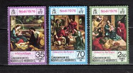 Nlles HEBRIDES  N° 438 à 440  NEUFS SANS CHARNIERE  COTE  5.70€    NOEL - Unused Stamps