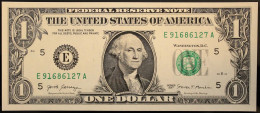 USA - 1 Dollar - 2017 - PICK 544aE - NEUF - Billetes De La Reserva Federal (1928-...)