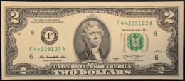 USA - 2 Dollars - 2013 - PICK 538F - NEUF - Federal Reserve Notes (1928-...)