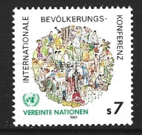 ONU VIENNE. N°38 De 1984. Conférence Sur La Population. - Unused Stamps