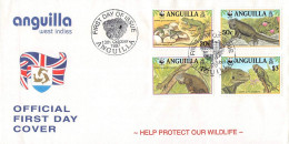 ANGUILLA - FDC WWF 1997 - LIZZARD / 4168 - Anguilla (1968-...)