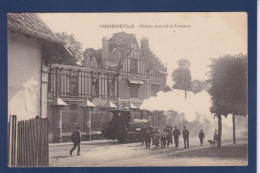 CPA [80] Somme > Fressenneville Gare Train Tramway Chemin De Fer Non Circulée - Autres & Non Classés