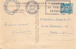FRANCE - Congrès Du Parlement Adressé à Pierre MAUROY - Covers & Documents