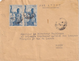 CONGO - Lettre Par Avion Pour Paris Du 8/*/48 - Storia Postale