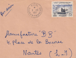 SOUDAN - Lettre Par Avion De Kidal Pour Nantes Du 3/10/1957 - Lettres & Documents