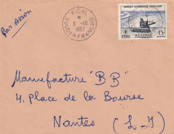 SOUDAN - Lettre Par Avion De Kidal Pour Nantes Du 3/10/1957 - Briefe U. Dokumente