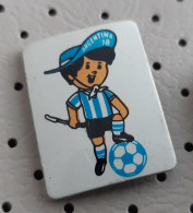 Football World Cup 1978 Argentina Mascot Gauchito Soccer Socker Calcio Pin Badge - Football