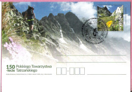 Poland 2023, FDC, Entire, Postcard, Tatra Mountains,montagne, Sport, Climbing, Goat, Mountain Chamois - Bergsteigen