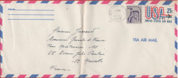 STATI UNITI - UNITED STATES - USA - US - 1979 - 10c People's Right + 21c Air Mail - Viaggiata Da New York Per Marseille, - Storia Postale