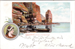 Helgoland , Mönch & Predigerstuhl (1905) - Helgoland