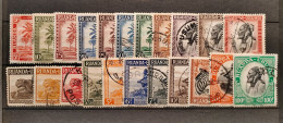 Ruanda Urundi - 126/147 - Sujets Divers - 1942 - Oblitérés - Usados