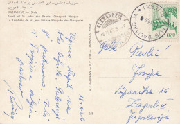 Yugoslavia Paquebot Ship Mail Post M/B Dalmacija Jadrolinija Rijeka Sent From Alexandria Egypt 1966 - Briefe U. Dokumente