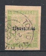 TCH'ONG-K'ING - 1903 - Taxe TT N°YT. 11 - Type Duval 15c Vert-jaune - Oblitéré / Used - Used Stamps