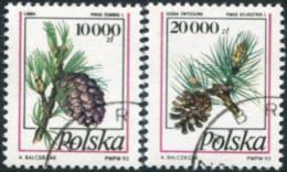 POLOGNE -  Pommes De Pins - Used Stamps