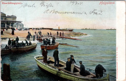 Helgoland , Einschiffungsplatz (1905) - Helgoland