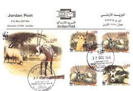 JORDAN - FDC WWF 2005 - ORYX / 4179 - Giordania