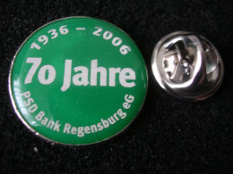 Pin: 70 Jahre "PSD Bank" Regensburg OVP, 2006 - Banques