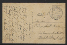 Feldpostkaart Verstuurd Uit Oldenburg 9.6.1913 - Deutsche Armee