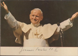 Cartolina Non Viaggiata Papa Giovanni Paolo II Karol Józef Wojtyła Joannes Paulus Pp II - Vatican