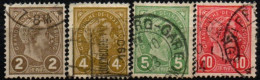 LUXEMBOURG 1895 O - 1895 Adolphe Right-hand Side