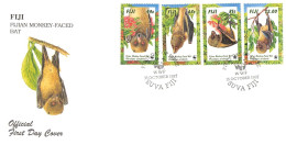 FIJI - FDC WWF 1997 - BATS / 4184 - Fiji (1970-...)