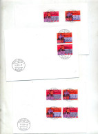 3 Lettre Cachet Berne Sur Upu - FDC