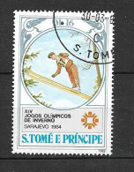 THEME  JEUX OLYMPIQUE  LOS ANGELES  1984     Oblitéré - Hiver 1984: Sarajevo