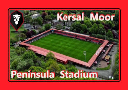 CARTE  STADE .KERSAL  MOOR  ANGLETERRE   PENINSULA  STADIUM  #   CS.2093 - Calcio