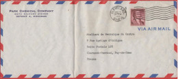 STATI UNITI - UNITED STATES - USA - US - 1962 - 15c John Jay - Air Mail - Park Chemical Company - Viaggiata Da Cleveland - Covers & Documents