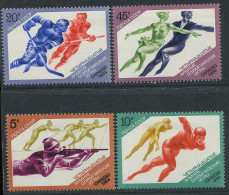 Soviet Union:Russia:USSR:Unused Stamps Serie Sarajevo Olympic Games 1984, MNH - Winter 1984: Sarajevo