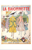 MODE-La BAIONNETTE Carte Postale Reproduction Revue  Journal De 1916 MODES DE GUERRE (Kharbine-Tapabor) CPM NEUVE - Mode