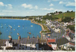 JERSEY, ROYAL BAY OF GROUVILLE FROM MONT ORGUEIL CATLE COULEUR REF 13962 CHE - St. Helier