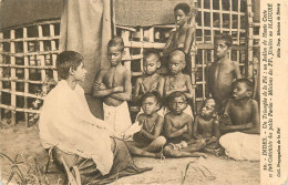 Ethnic Postcard Indes Native Children France - Azië