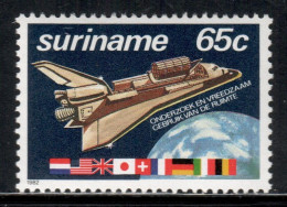 Surinam 1982 Mi# 968 ** MNH - Short Set - Columbia Space Shuttle - Südamerika