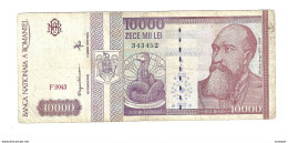 Romania   10000 Lei 1994   105 - Roumanie