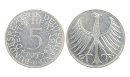 GERMANIA !!! 5 MARK 1973 G IN ARGENTO KM# 112 - 5 Mark