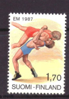 Finland 1013 MNH ** Wrestling Sports (1987) - Ungebraucht