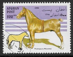 Yvert 1515 - 500 Afg Pliohippus (Pliocène) - Oblitéré - Afghanistan