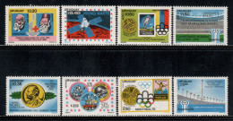 Uruguay 1976 Mi# 1436-1443 ** MNH - Anniversaries And Events 1976-78: Soccer / Olympics / Space / Red Cross - Sud America