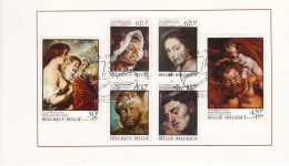 Belgie - Belgique :  1816 - 1821 Rubens   (zie  Scans) - Souvenir Cards - Joint Issues [HK]