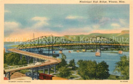 73316513 Winona_Minnesota Mississippi High Bridge - Autres & Non Classés
