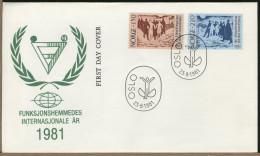 NORVEGIA - NORGE - FDC 1981 - FDC