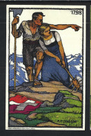 SUISSE Ca.1913: CP Entier De 5c De La Fête Nationale Suisse Neuve - Entiers Postaux