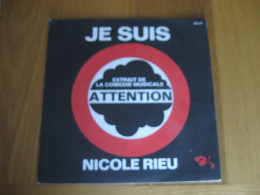 45 T - NICOLE RIEU - JE SUIS - Disco & Pop