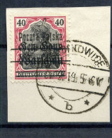 Poland -Pologne-Polen Fischer Nr 15 Error  B 3---L Unten - Gebraucht